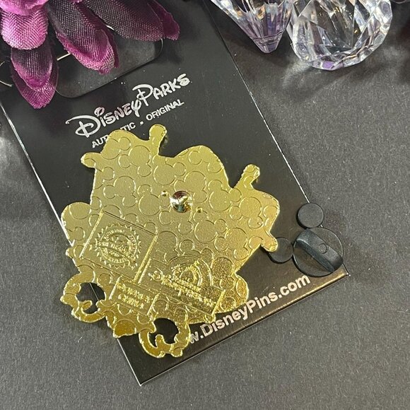 Disney Rapunzel Tangled Trading Pin Princess Jeweled Crest Lapel Pin Brooch Gift - Picture 4 of 6